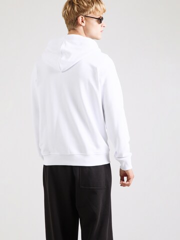 Karl Lagerfeld Sweatjacke in Weiß: Rückseite