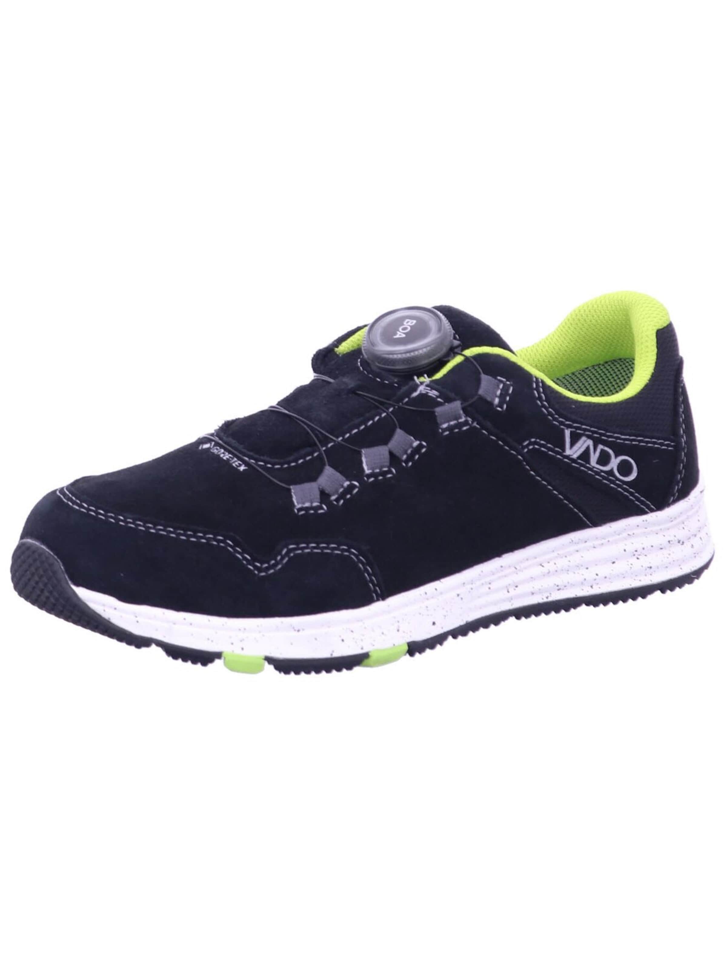 Vado - Zapatillas deportivas 'Sneaker Jungen 13305 001 Textil & Kunststoff (Synthetik) in schwarz' en negro: frente
