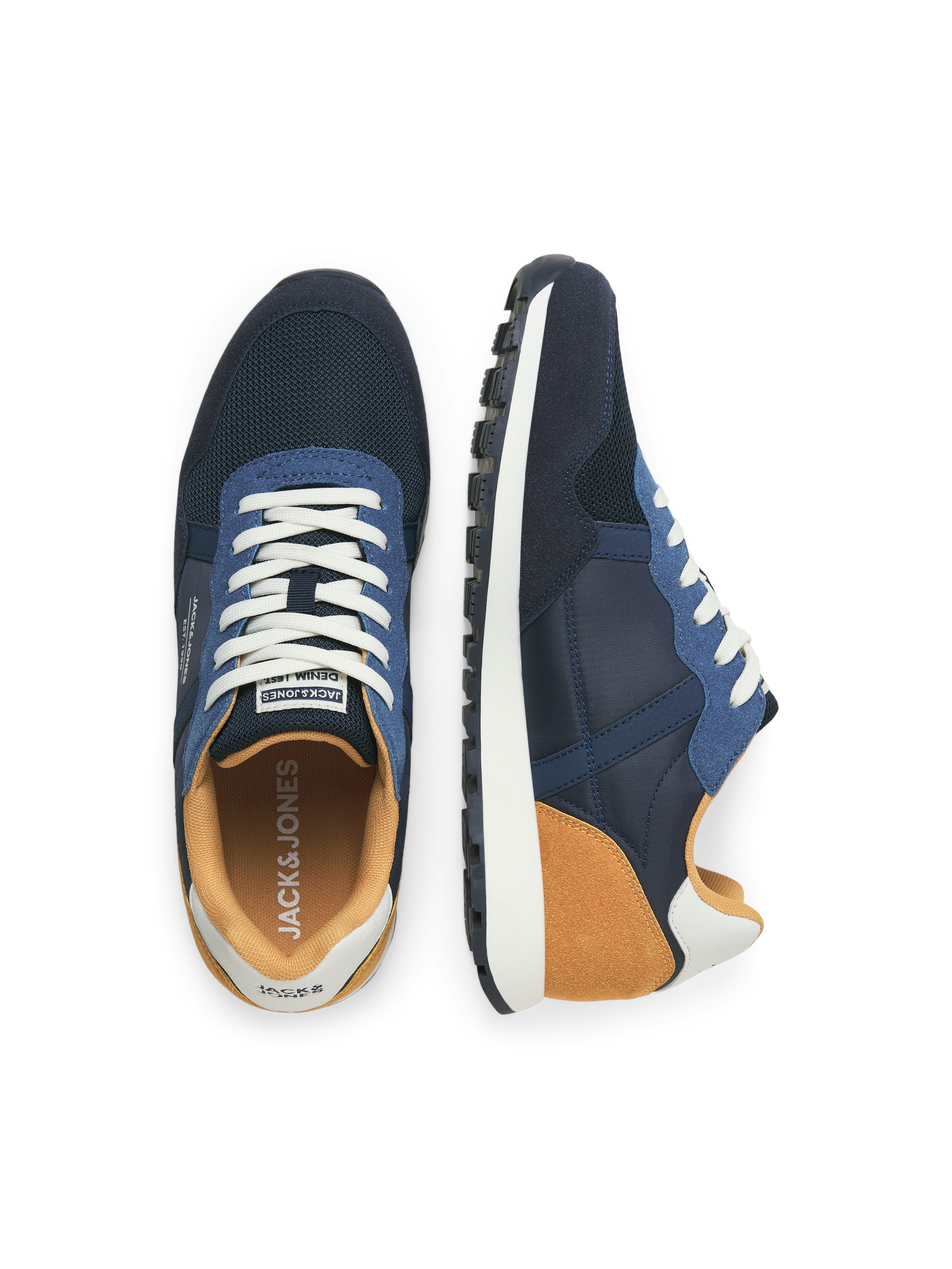 Sneaker low 'JFWHARROW' de la JACK & JONES pe albastru