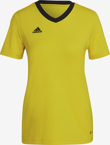 Maglia trikot 'Entrada 22' di ADIDAS SPORTSWEAR in giallo: frontale