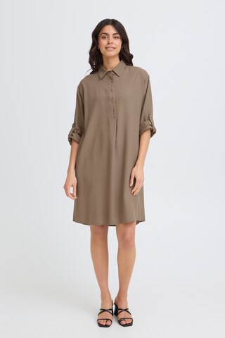 Fransa Kleid 'FRJETT DR 1' in Beige