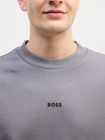 BOSS Sweatshirt 'WeSmall' in Grau