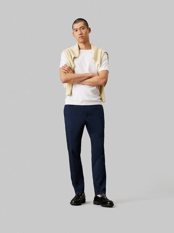 Calvin Klein Regular Broek in Blauw