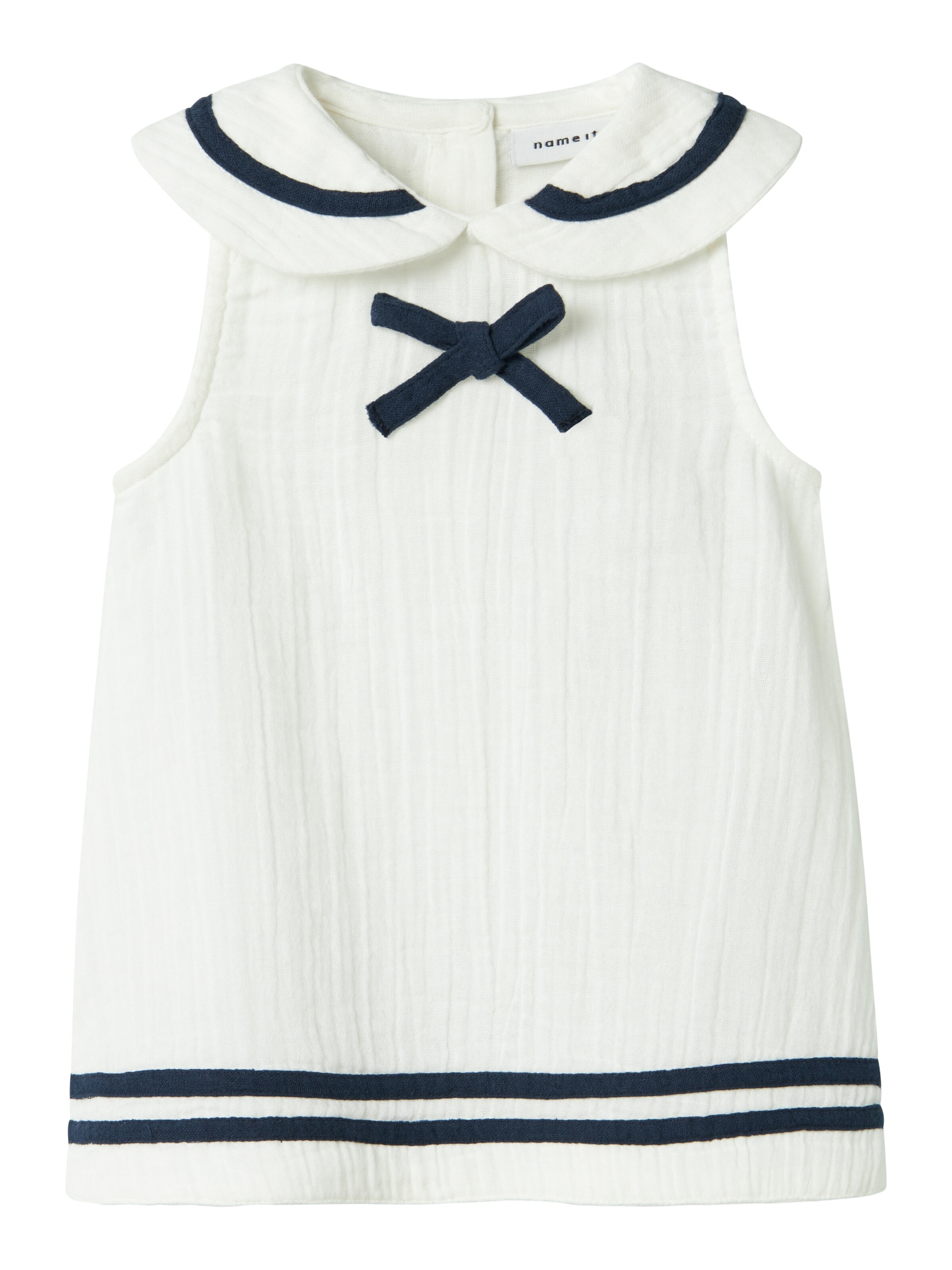 NAME IT Kjole 'NBFFASILOR' i hvid: forside