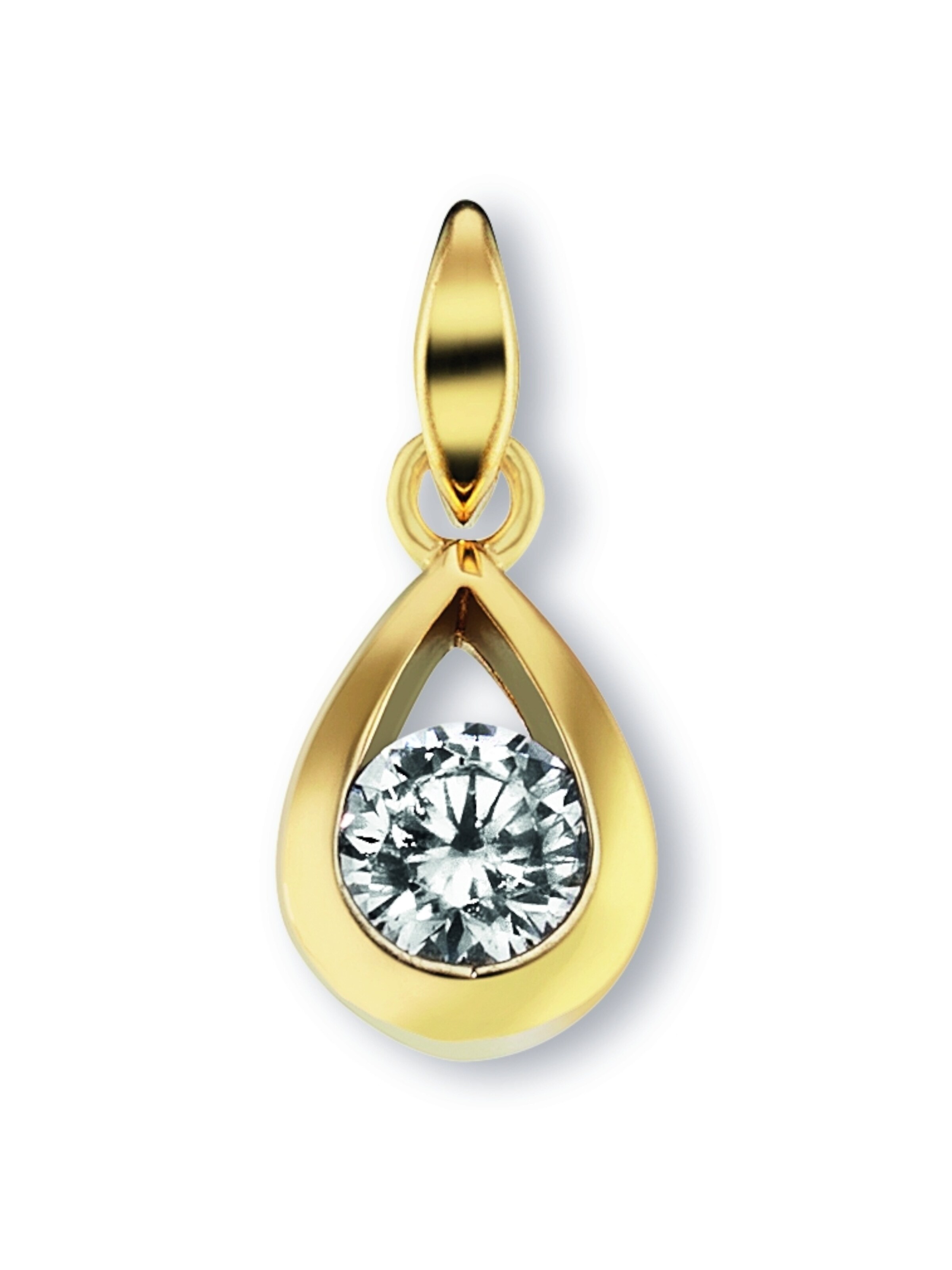 ONE ELEMENT Anhänger in Gold: Vorderseite