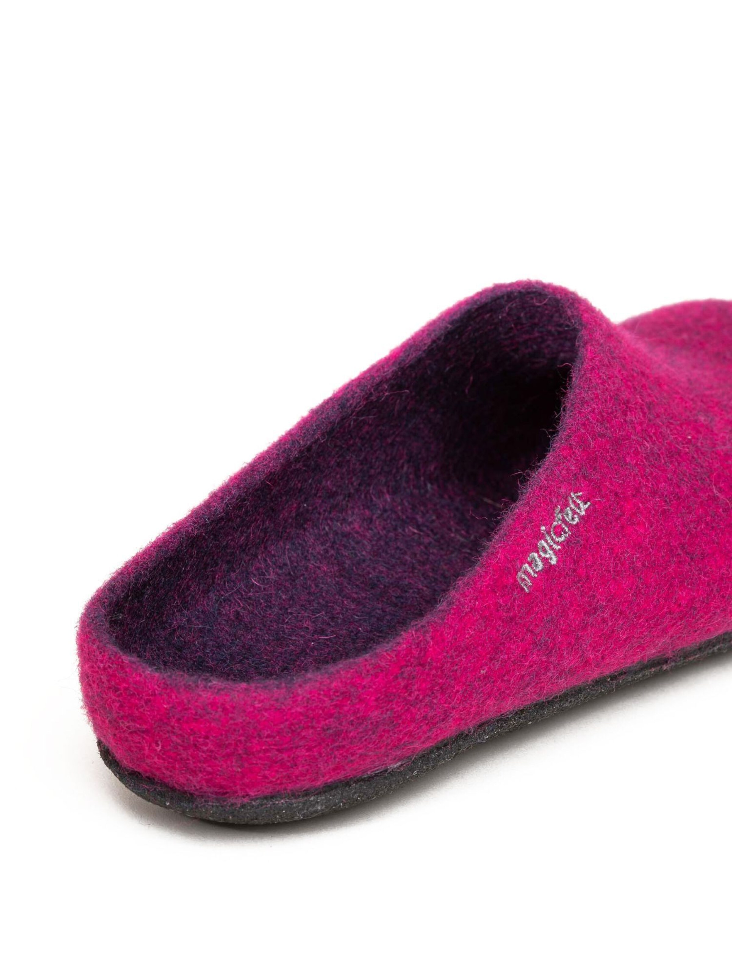 MagicFelt Slippers 'Filzpantoffel Magicfelt 709' in Pink