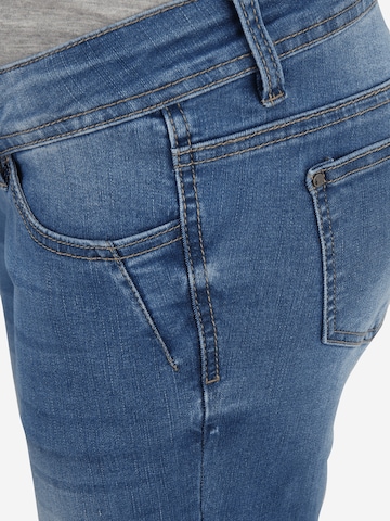 MAMALICIOUS Slimfit Jeans 'Pixie' in Blauw