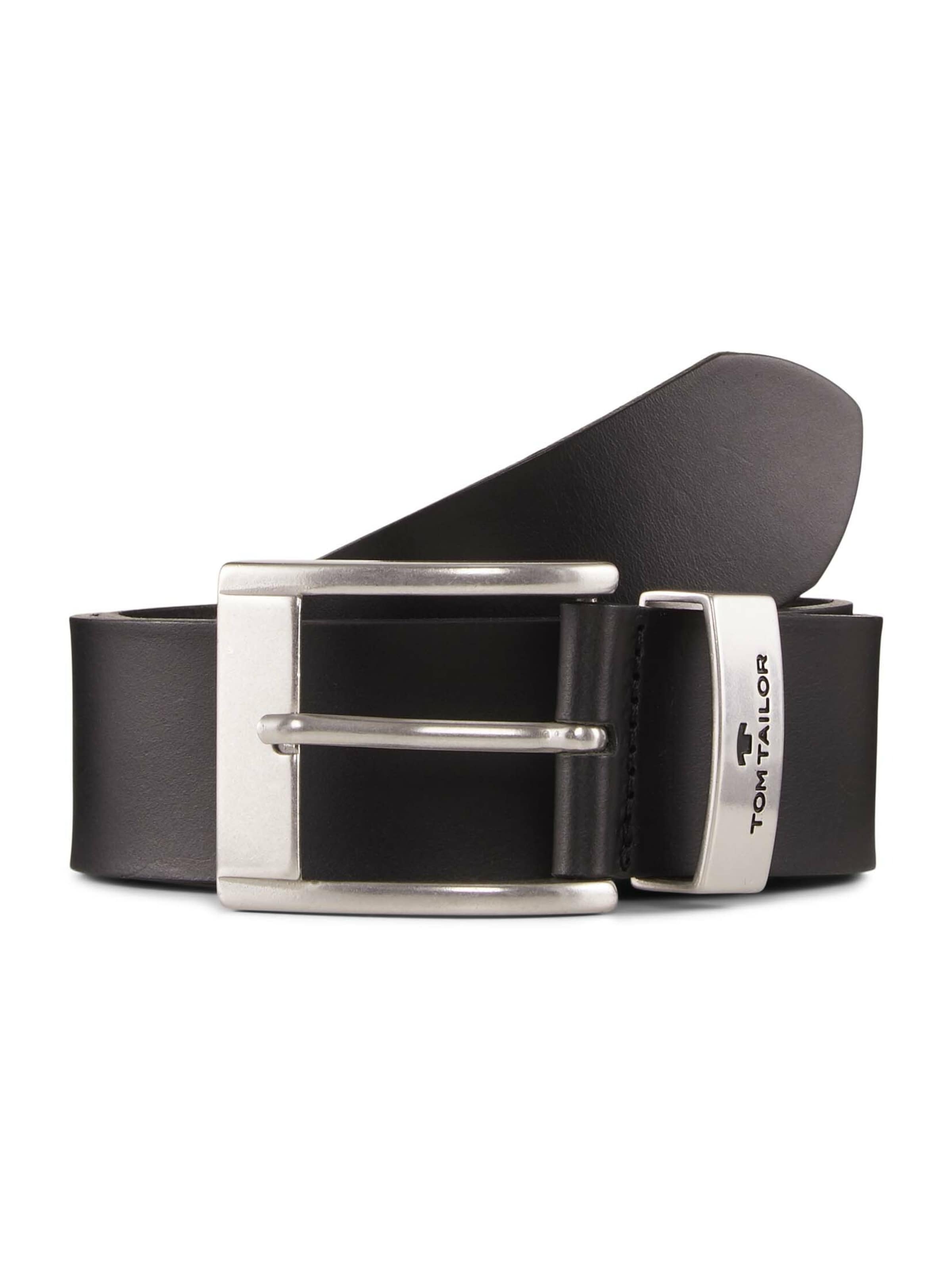 Cintura di TOM TAILOR in nero: frontale