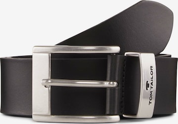 Ceinture TOM TAILOR en noir : devant