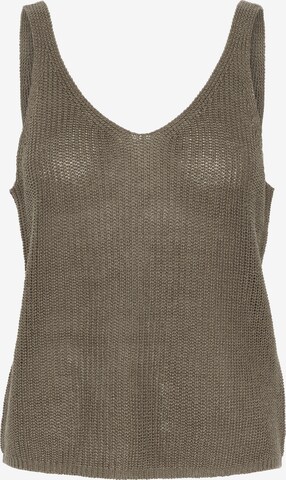 Part Two Knitted Top 'Camerona' in Brown: front