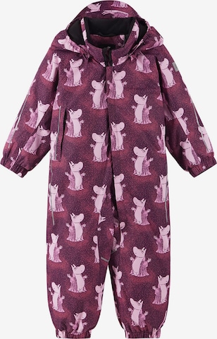 Reima Functioneel pak 'Moomin Lyster' in Lila: voorkant