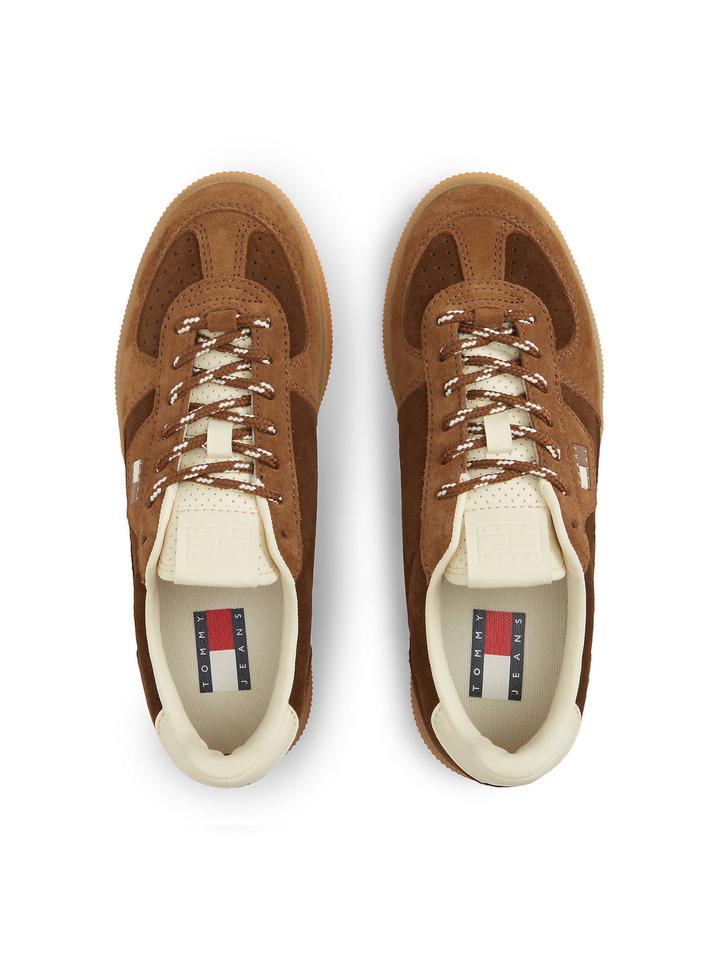 Baskets basses 'The Greenwich' Tommy Jeans en marron