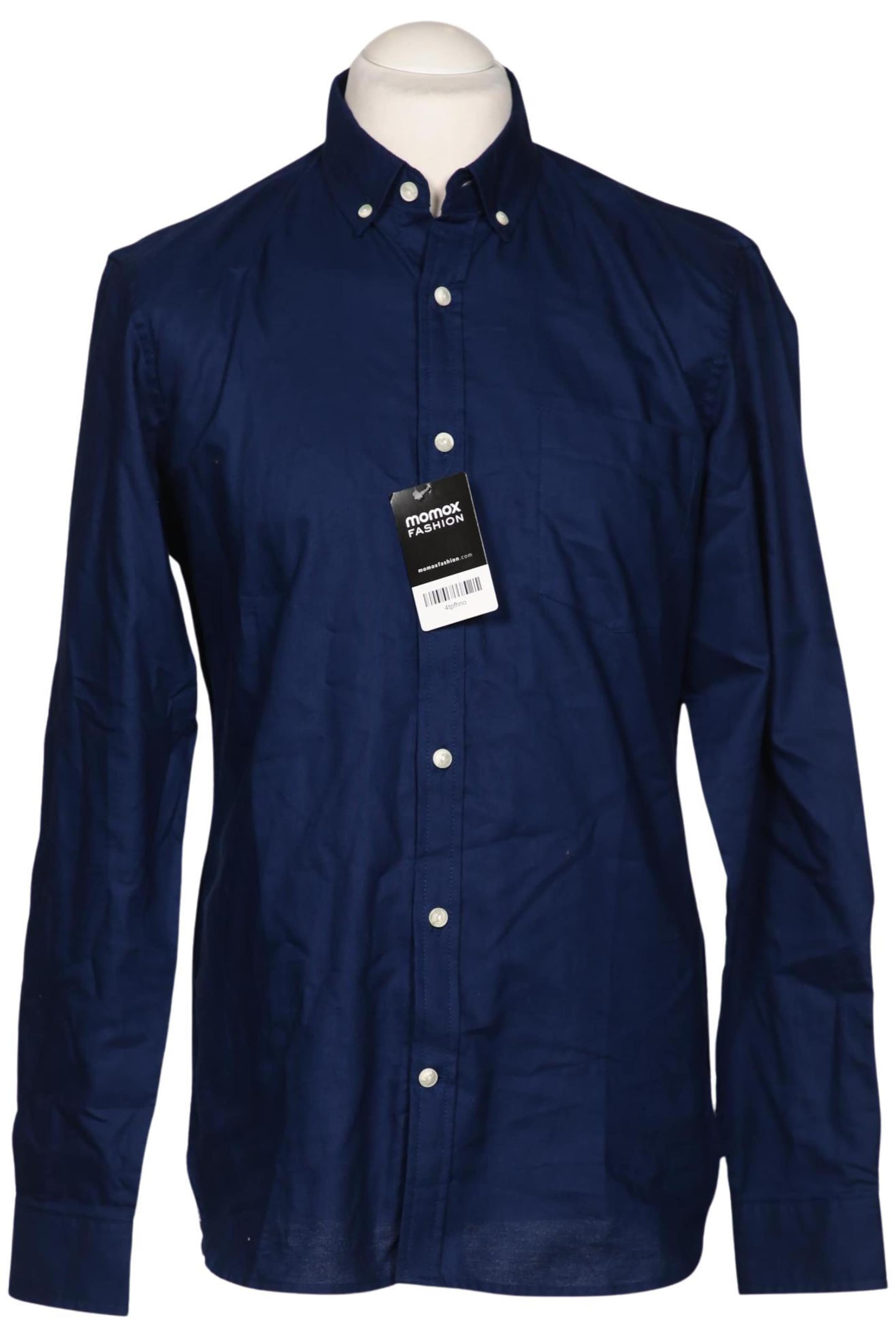 Pull&Bear Hemd M in Blau: Vorderseite