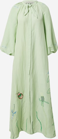 Helmstedt - Vestido camisero en verde: frente