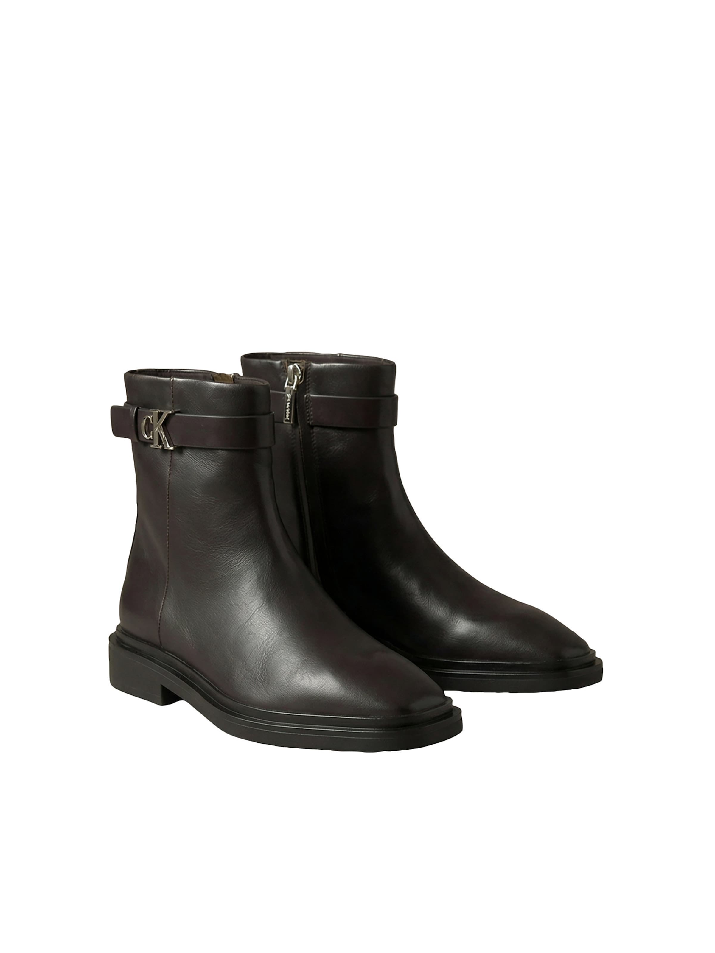 Calvin Klein Ankle boots in Brown
