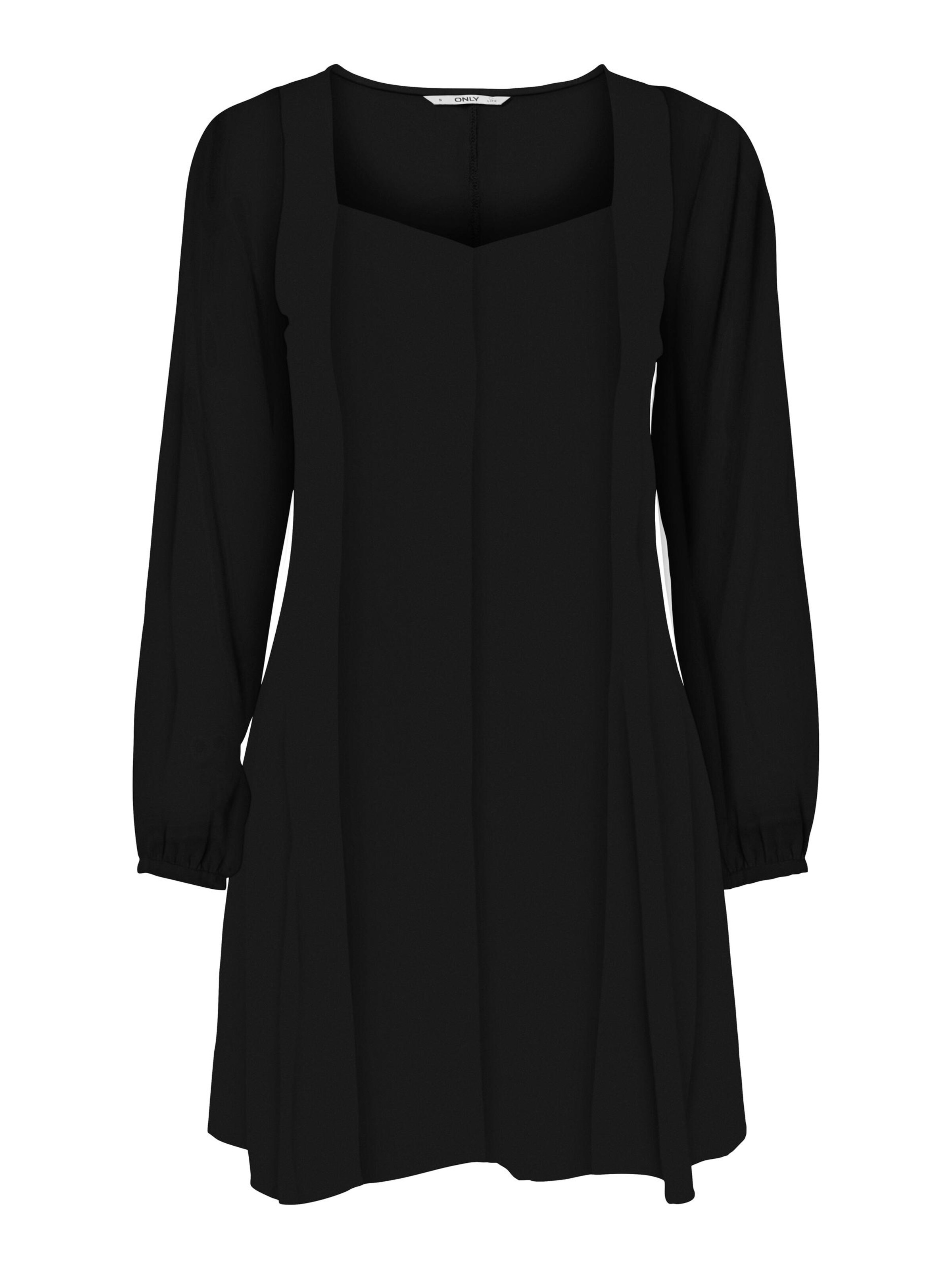 ONLY Šaty 'Asta' - Čierna: predná strana
