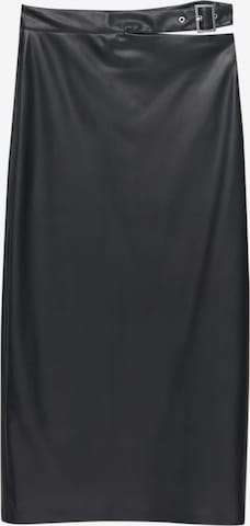 Pull&Bear Skirt in Black: front