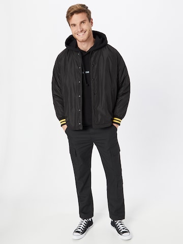 ABOUT YOU Limited Between-Season Jacket 'Ivan' in Black
