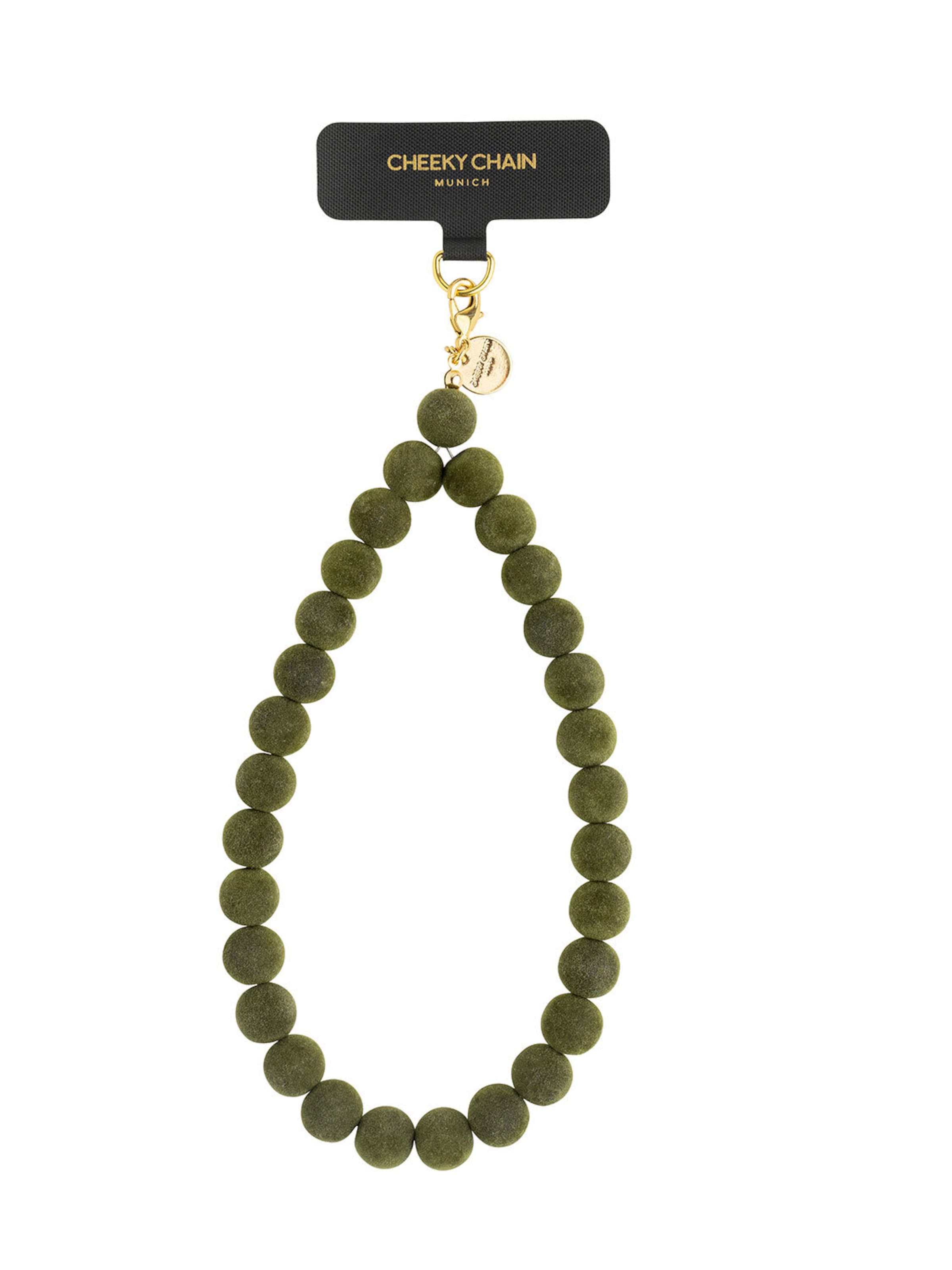 Cheeky Chain Munich Smartphone Case in Green: front