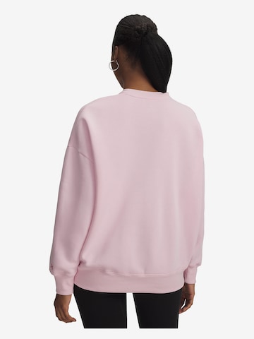 UNDER ARMOUR Sportief sweatshirt ''Rival ' in Roze
