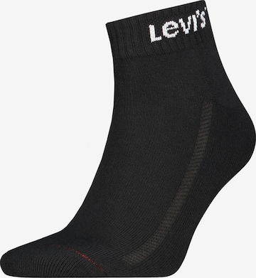 LEVI'S ® - Calcetines en negro: frente