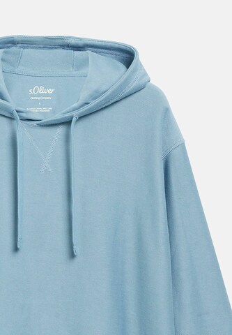 Sweat-shirt s.Oliver en bleu