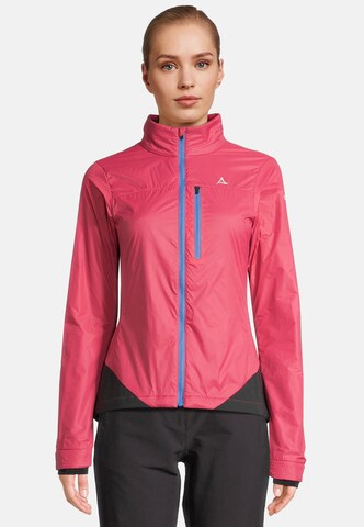 Giacca per outdoor 'Rugged L' di Schöffel in rosa: frontale