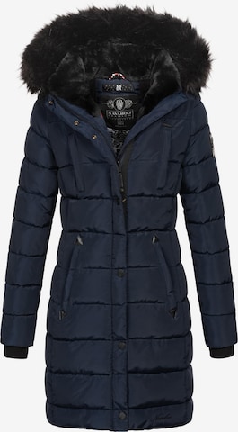 NAVAHOO Winter coat in Blue: front