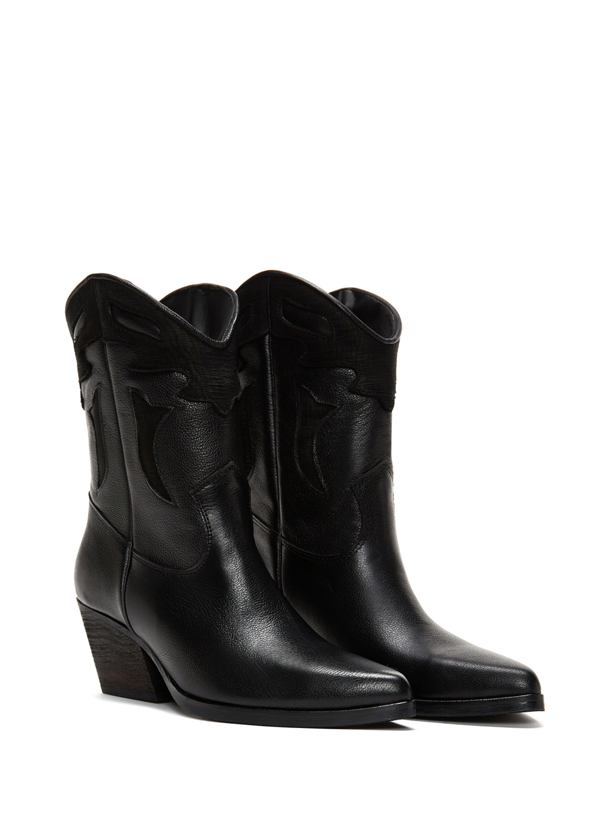 Derimod Cowboy Boots in Black