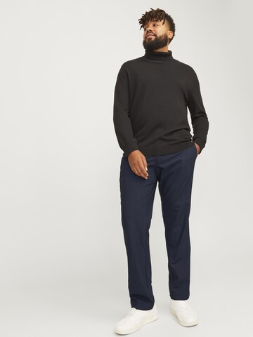 Jack & Jones Plus Tapered Chino trousers in Blue
