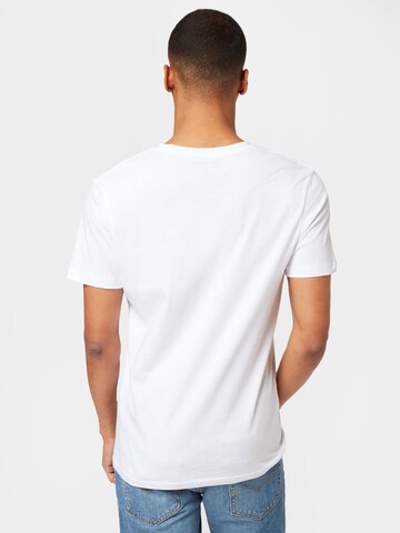 T-Shirt 'CLAUS' JACK & JONES en blanc