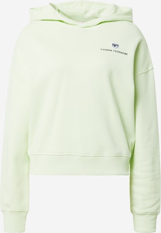 Sweat-shirt Chiara Ferragni en vert : devant