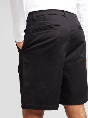juoda SELECTED Standartinis „Chino“ stiliaus kelnės 'DAN'