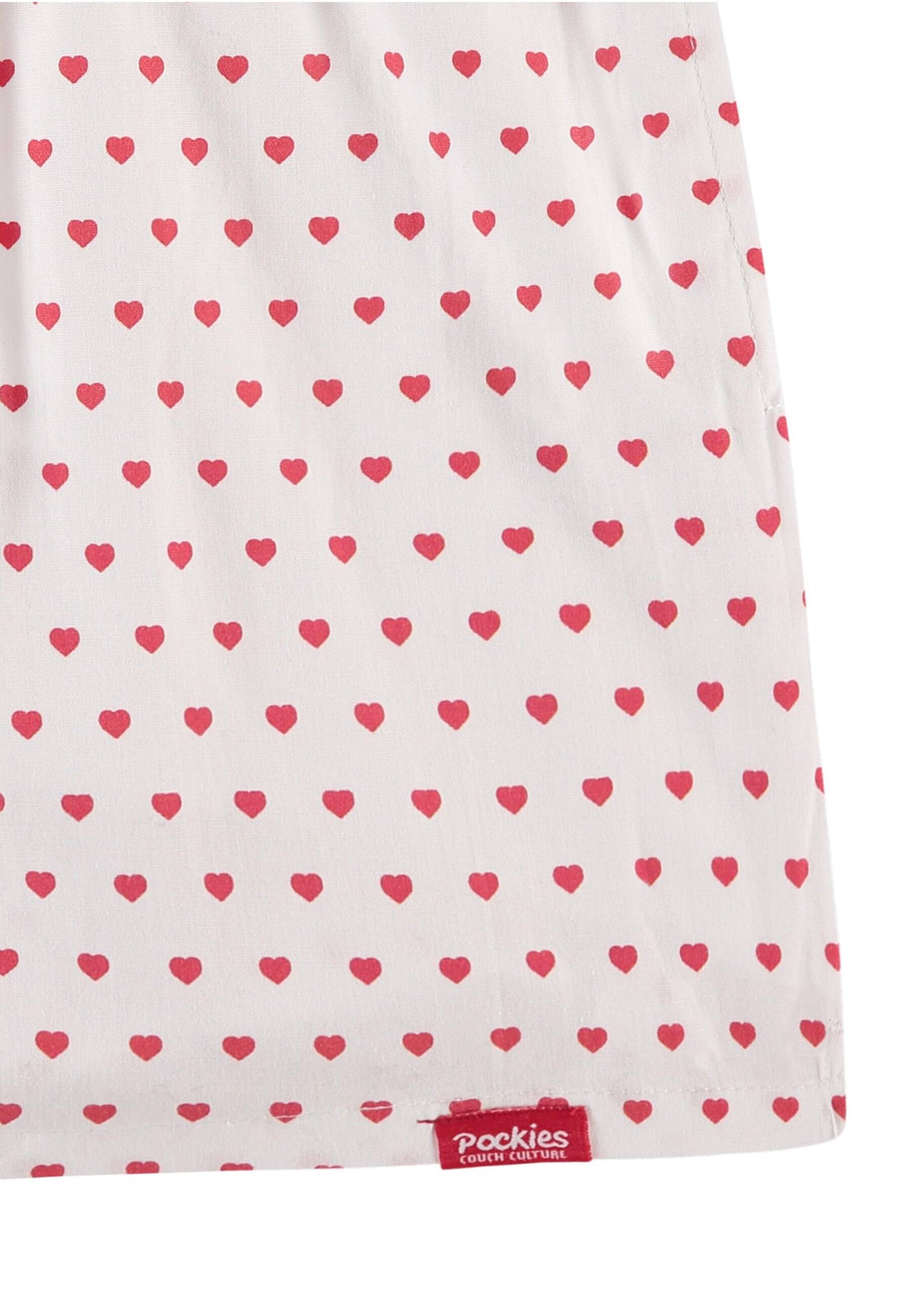 Boxers 'Dirty Love' Pockies en blanc