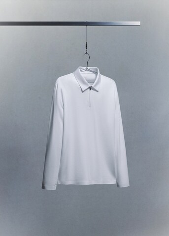 MANGO MAN Poloshirt 'Laziozml' in Weiß
