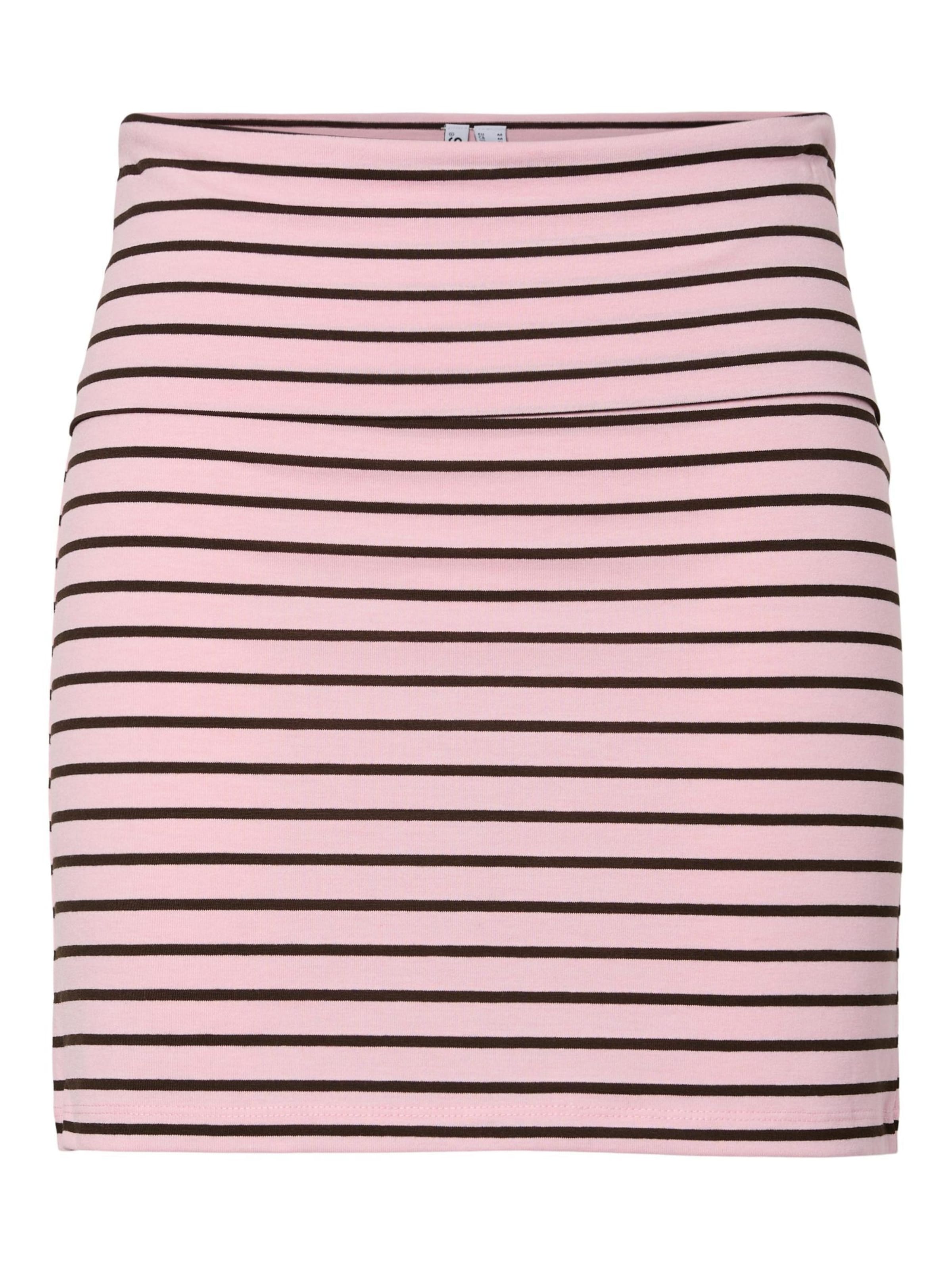 Jupe 'PCMonique' PIECES en rose : devant