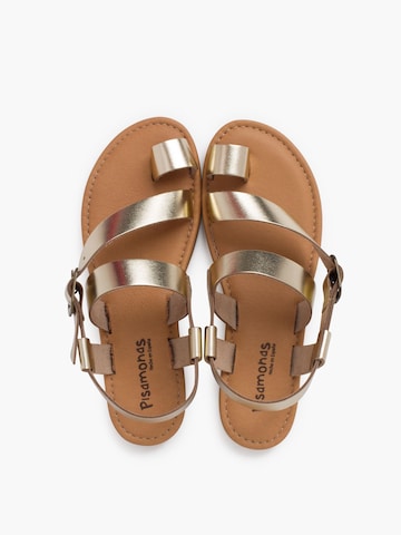 Pisamonas Sandale‌‌‌‌‌‌‌‌‌ in Beige