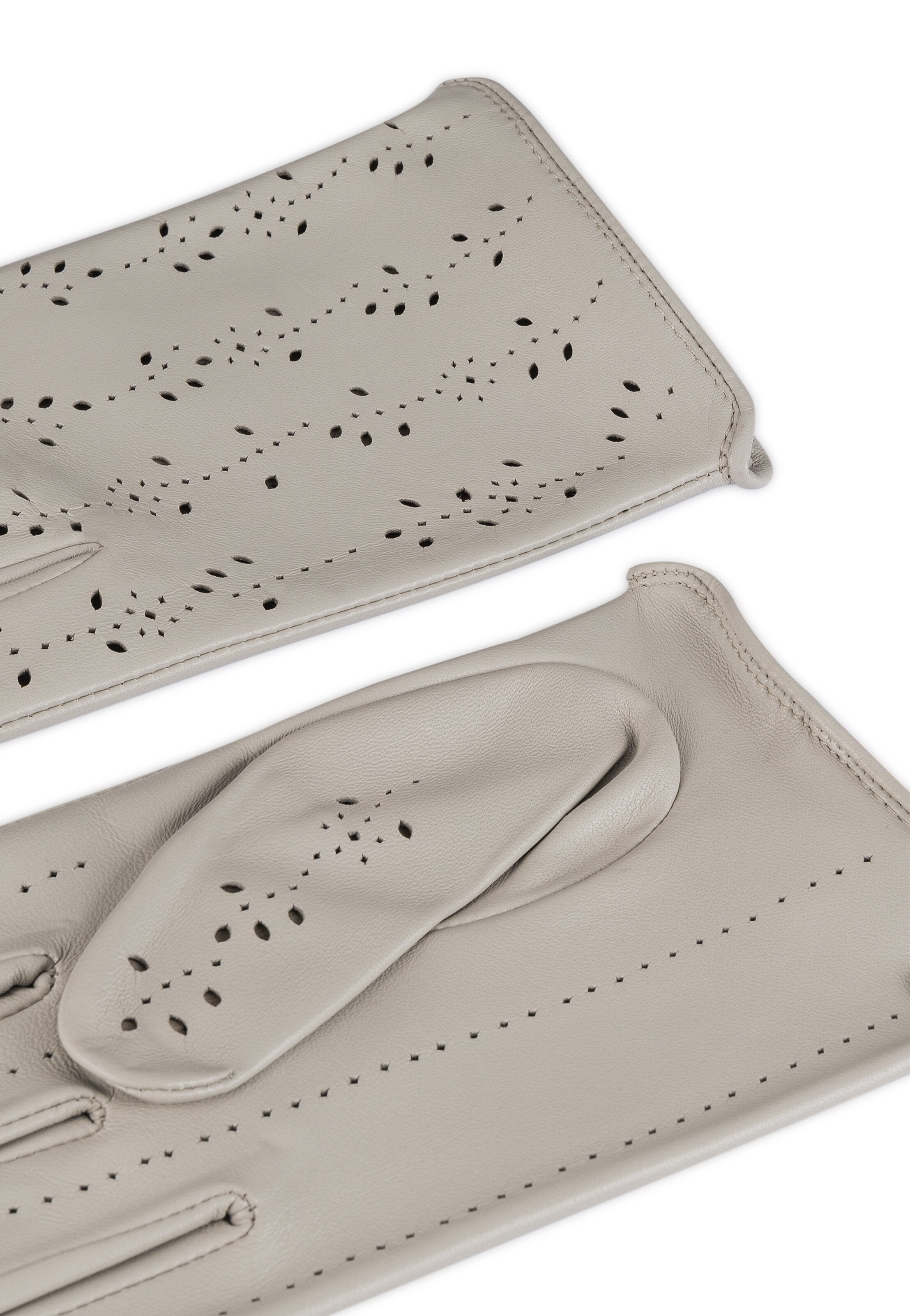 Roeckl Lederhandschuhe 'MADEIRA' in Grau