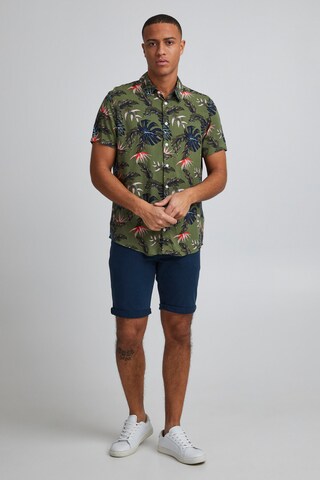 BLEND - Comfort Fit Camisa 'BHGawai' em verde