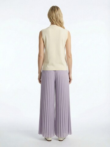 Guido Maria Kretschmer Women Gebreide top 'Remi' in Wit