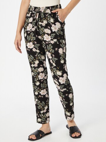 VERO MODA Regular Pants 'Saga' in Black: front