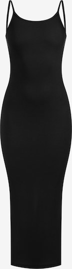 Smilodox Maxi Dress Aveline Backless Rippstrickkleid in schwarz, Produktansicht