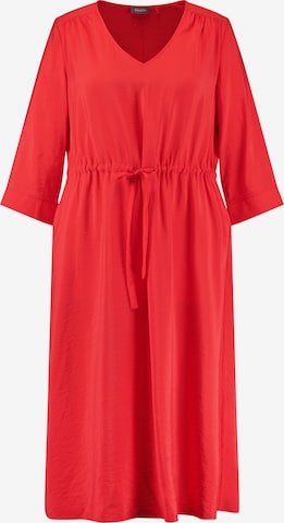 SAMOON Šaty – červená: přední strana