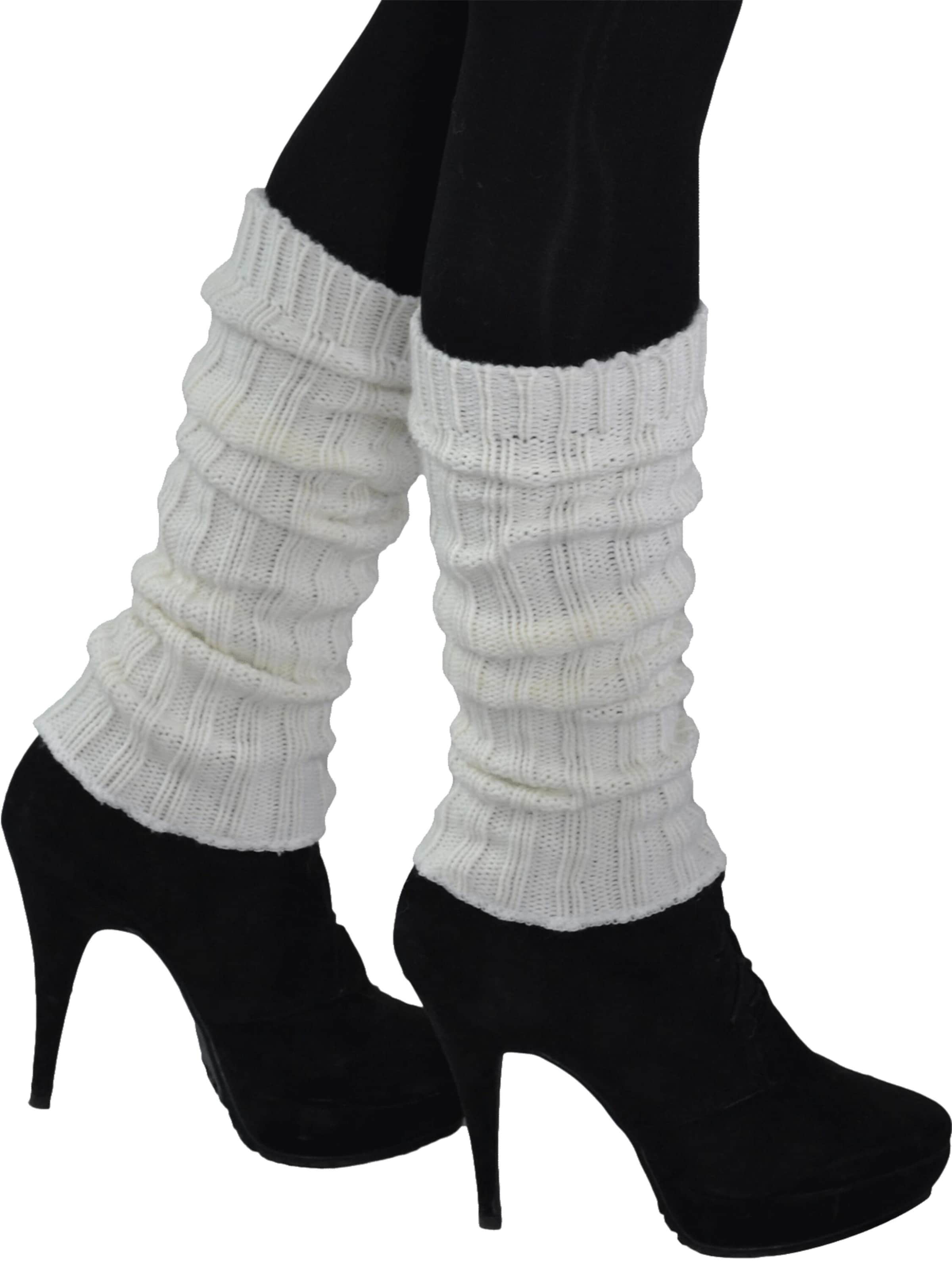 normani Beenwarmers in Wit: voorkant