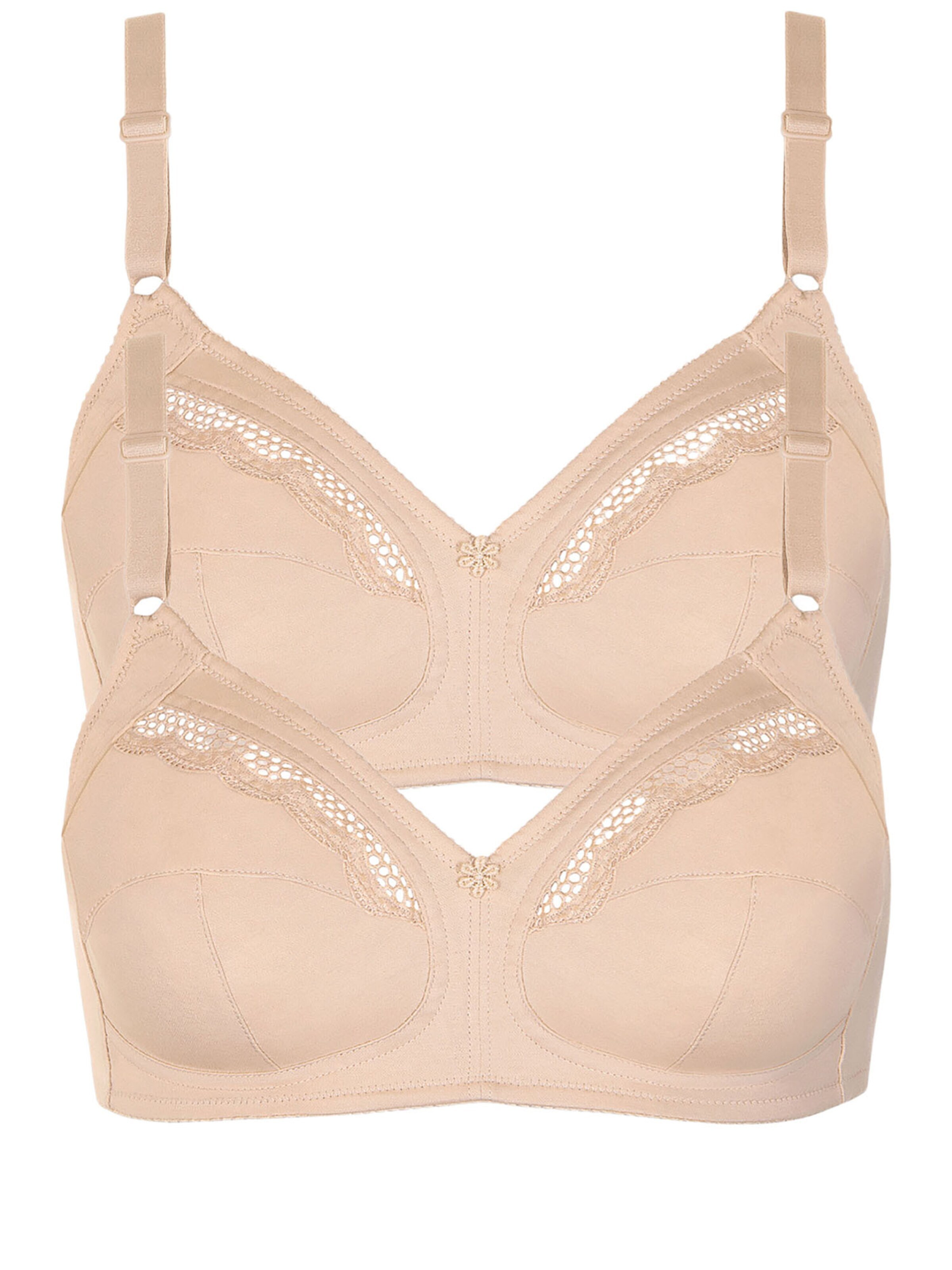 Lisca Minimizer BH 'Manja'‌‌‌‌ in Beige: Vorderseite
