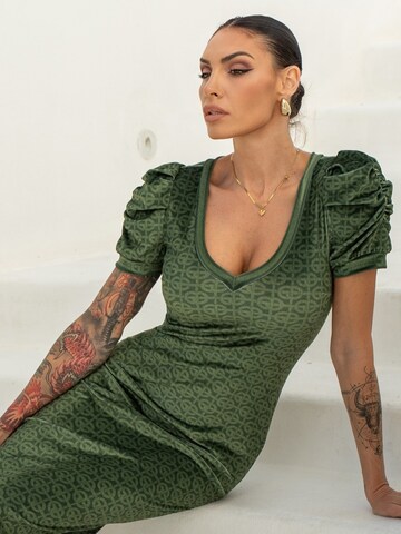 JIORO Dress 'EMERALD' in 