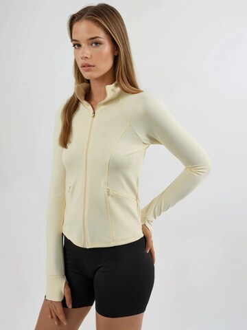 Hiccup Sweatvest in Geel