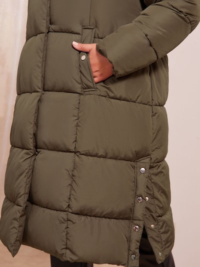 Friends Like These Wintermantel in XXL in khaki, Produktansicht