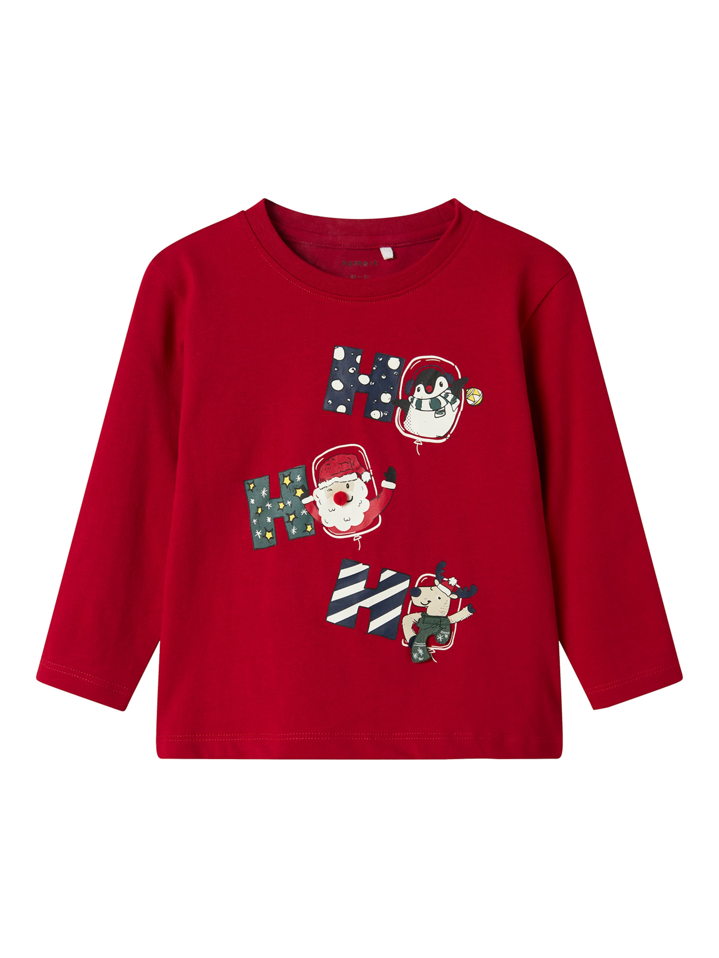 T-Shirt 'NMMREPOLA' NAME IT en rouge : devant