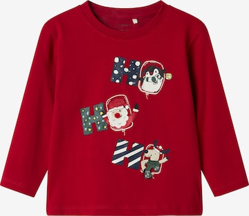 raudona NAME IT Marškinėliai 'NMMREPOLA': priekis